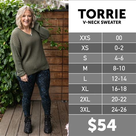 lularoe v neck sweater size.